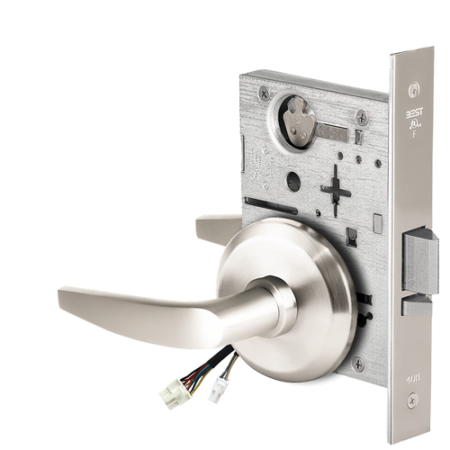 Electric Mortise Lock Bright Chrome