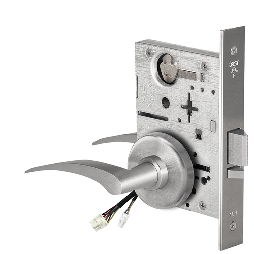 Electric Mortise Lock Satin Stainless Steel