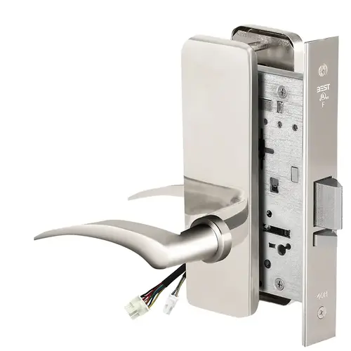 Electric Mortise Lock Bright Chrome