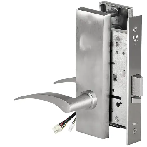 Electric Mortise Lock Satin Chrome