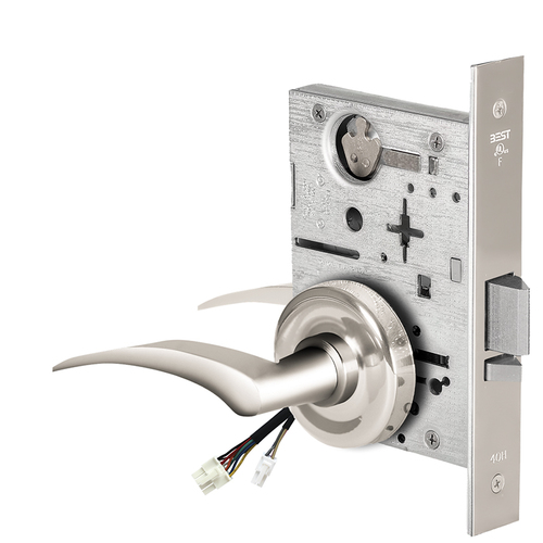 Electric Mortise Lock Bright Chrome