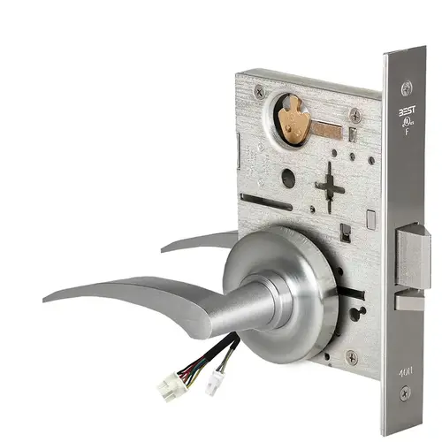 Electric Mortise Lock Satin Chrome