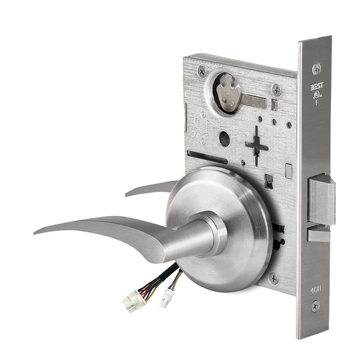 Electric Mortise Lock Satin Chrome