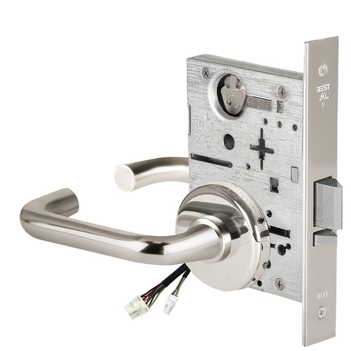 Electric Mortise Lock Bright Stainless Steel