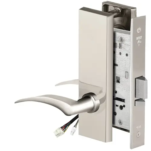 Electric Mortise Lock Bright Chrome