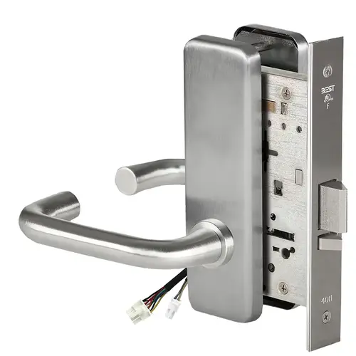 Electric Mortise Lock Satin Chrome