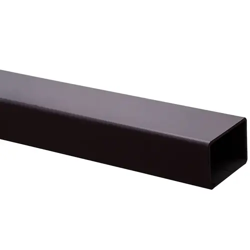 Steel Mullion Dark Bronze Anodized Aluminum