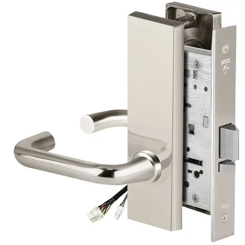 Electric Mortise Lock Bright Chrome