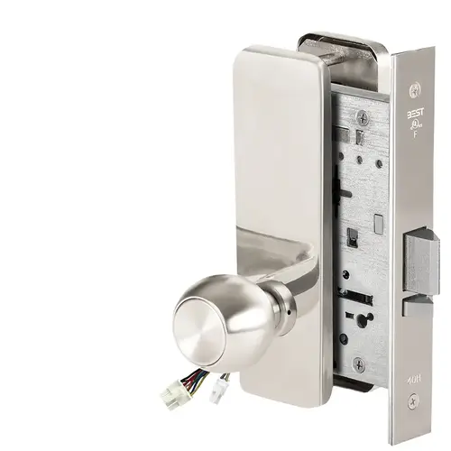 Electric Mortise Lock Bright Chrome