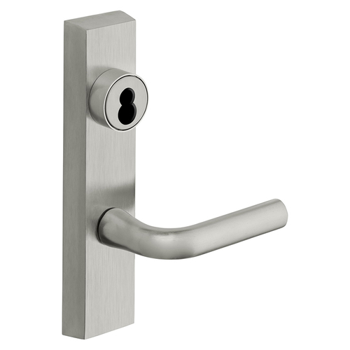 ET Lever Exit Device Trim Satin Chrome