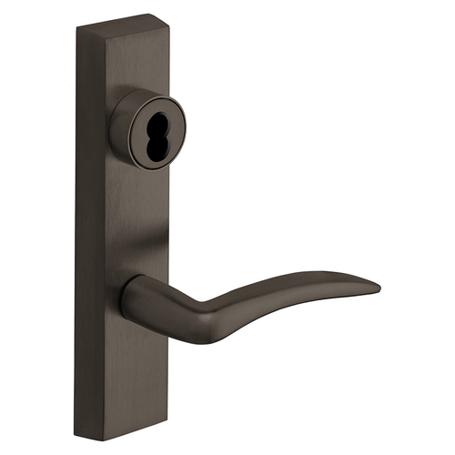 Exit Device Trim Dark Oxidized Satin Bronze Oil Rubbed