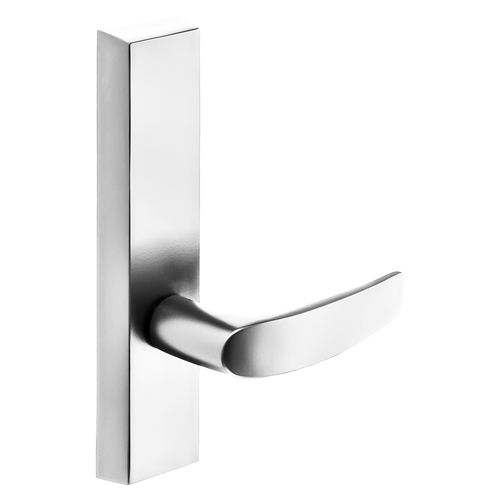 ET Lever Exit Device Trim Bright Nickel Plated Clear Coated