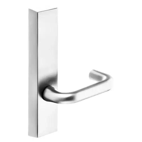 ET Lever Exit Device Trim Bright Nickel Plated Clear Coated