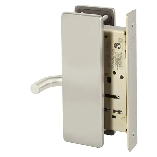 Manufacturing Mortise Lock Satin Nickel Plated Clear Coated