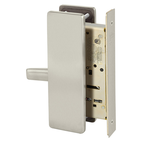 Manufacturing Mortise Lock Satin Nickel Plated Clear Coated