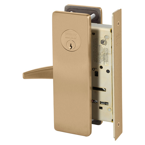 Manufacturing Mortise Lock Satin Bronze Clear Coated