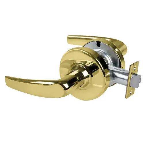 Cylindrical Lock Bright Brass