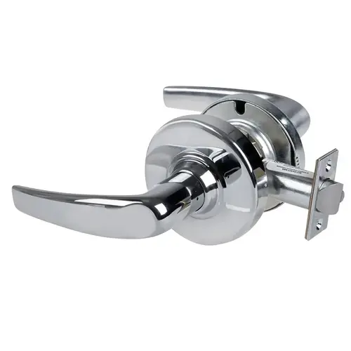 Cylindrical Lock Bright Chrome