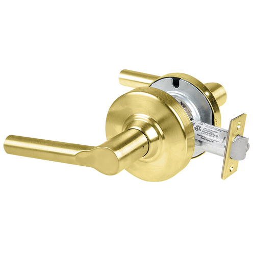 Cylindrical Lock Satin Brass