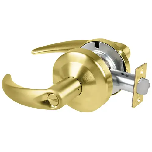 Cylindrical Lock Satin Brass