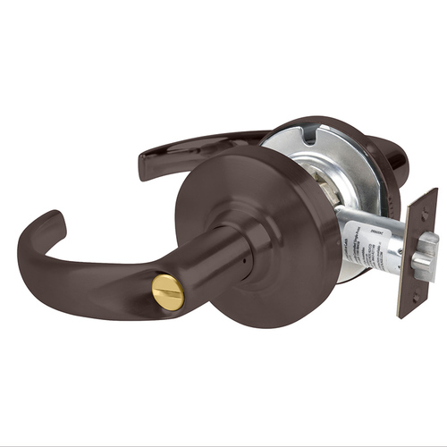 Lock Cylindrical Lock Dark Oxidized Satin Bronze Oil Rubbed