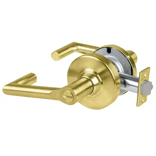 Cylindrical Lock Satin Brass