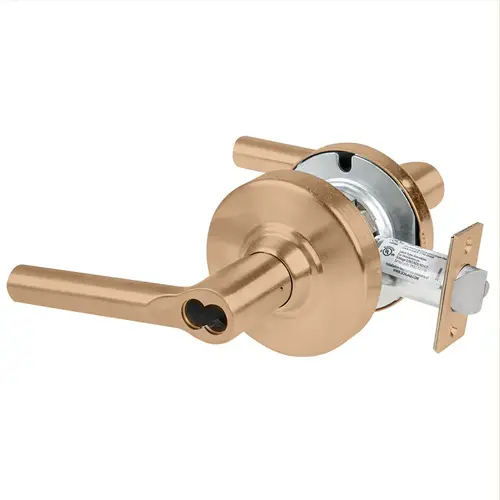 Cylindrical Lock Satin Bronze