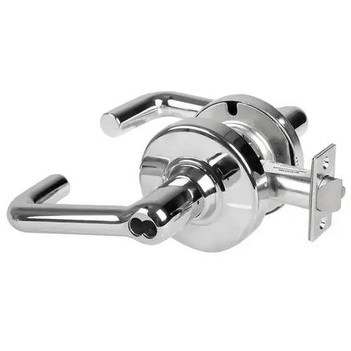 Cylindrical Lock Bright Chrome