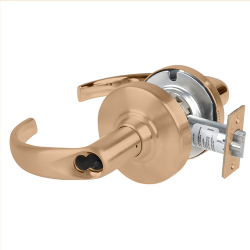 Cylindrical Lock Satin Bronze