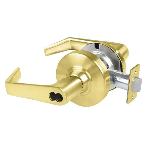 Cylindrical Lock Satin Brass