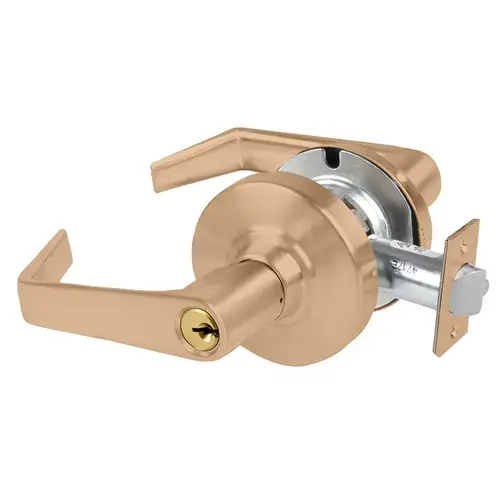 Cylindrical Lock Satin Bronze