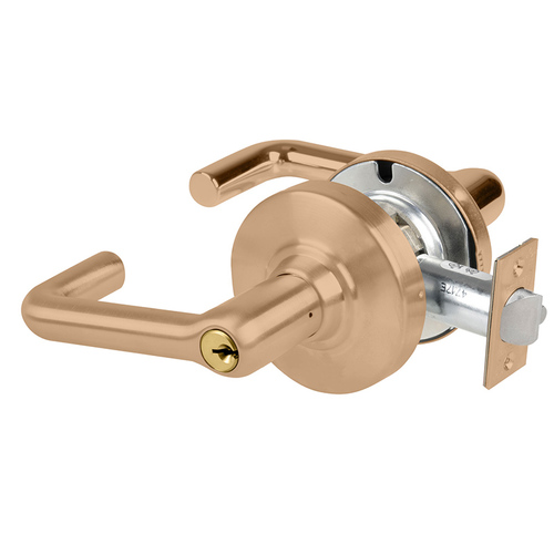 Cylindrical Lock Satin Bronze