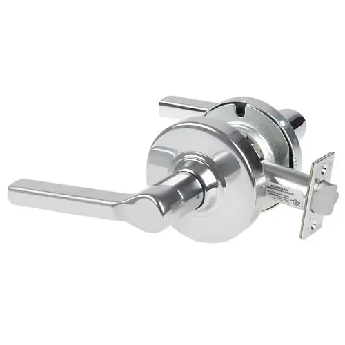 Cylindrical Lock Bright Chrome