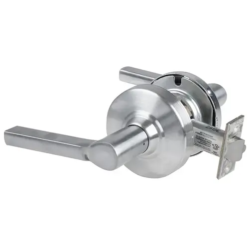 Cylindrical Lock Satin Chrome