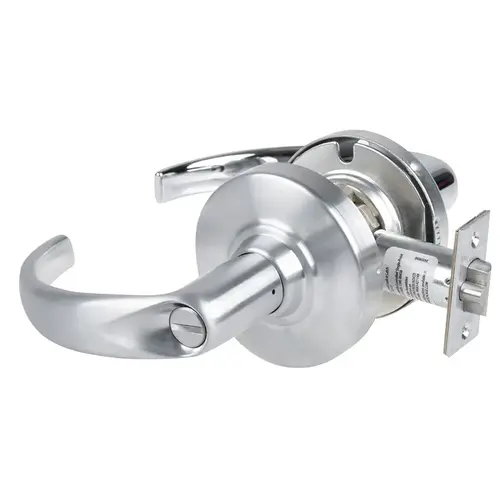 Cylindrical Lock Satin Chrome