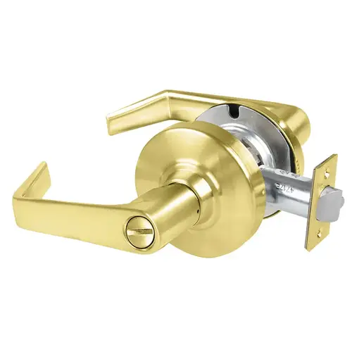 Cylindrical Lock Satin Brass