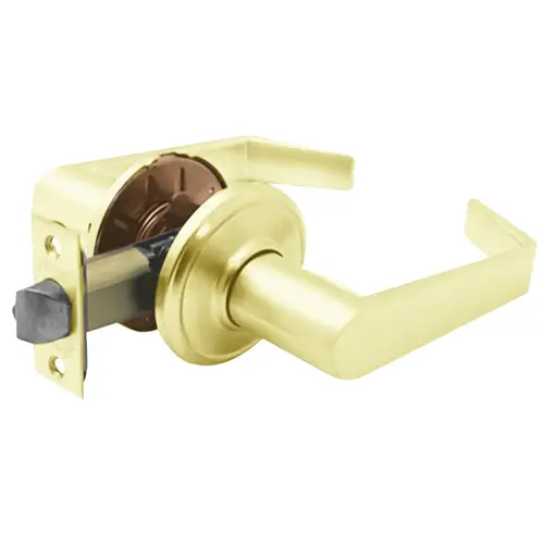 Tubular Lock Bright Brass