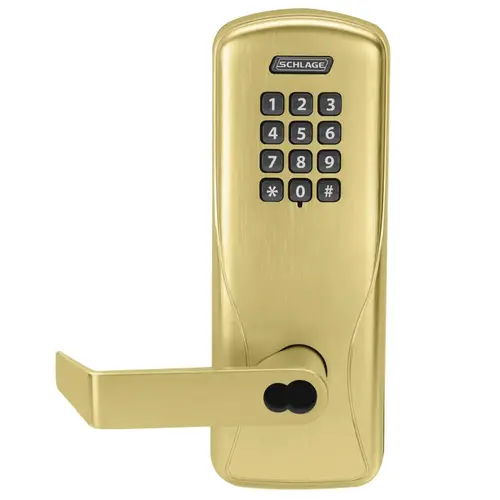 Electric Mortise Lock Satin Brass