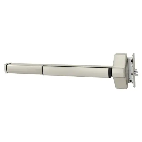 Electrified Exit Device Satin Nickel Plated Clear Coated