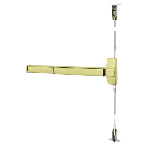 Exit Device Bright Brass