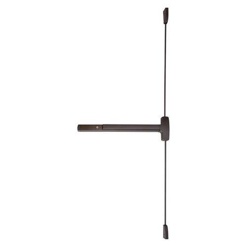 Lock Exit Device Dark Bronze Anodized Aluminum