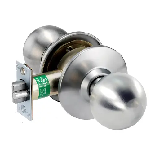 Cylindrical Lock Satin Stainless Steel