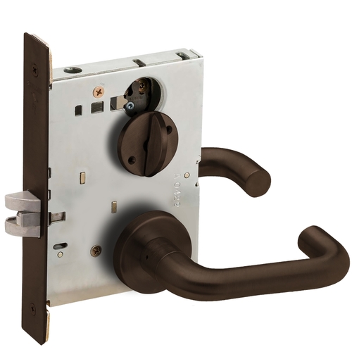 Mortise Lock Aged Bronze