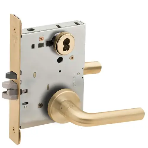 Lock Mortise Lock Satin Brass