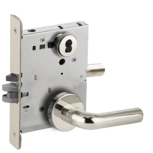 Lock Mortise Lock Bright Chrome