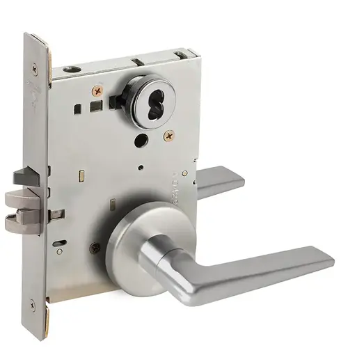 Lock Mortise Lock Satin Stainless Steel