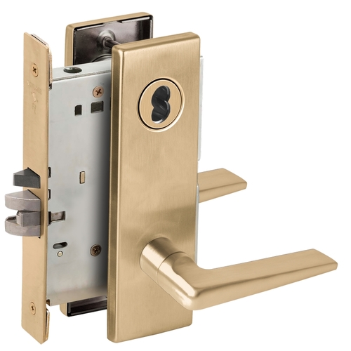 Lock Mortise Lock Satin Brass