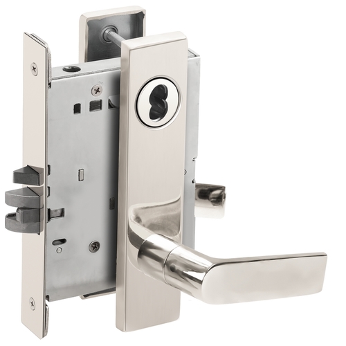 Mortise Lock Bright Chrome