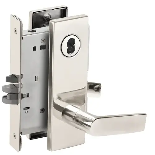 Mortise Lock Bright Chrome