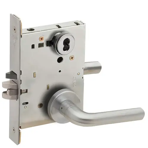 Lock Mortise Lock Satin Stainless Steel